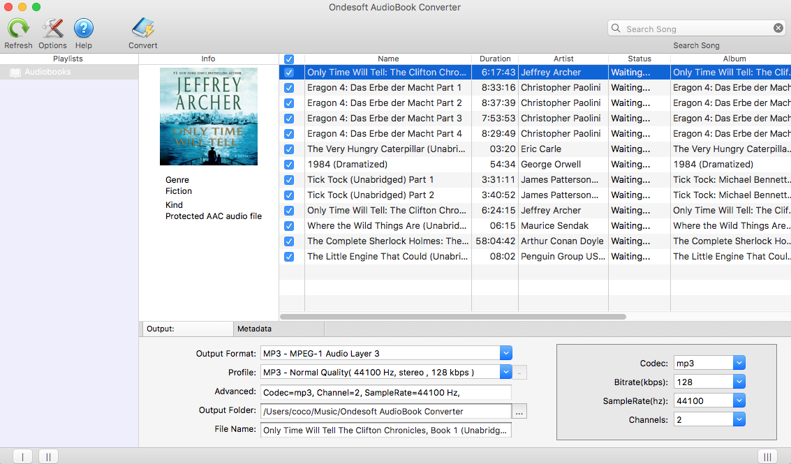 AudioBook Converter for Mac