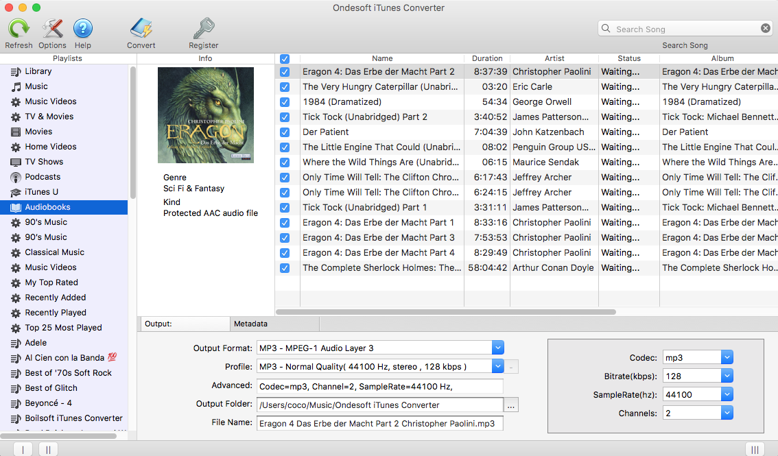 iTunes Audiobooks