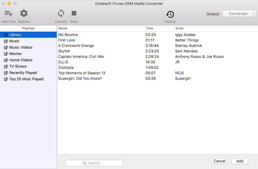 ondesoft itunes drm media converter