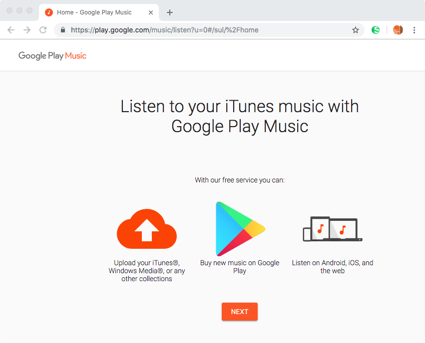 upload iTunes music to Google Play Music