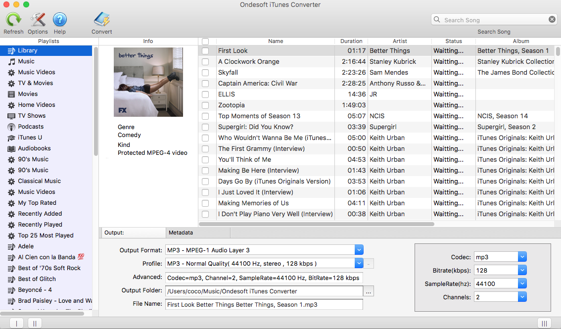 ondesoft itunes drm media converter