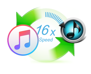 Fast convert iTunes music 