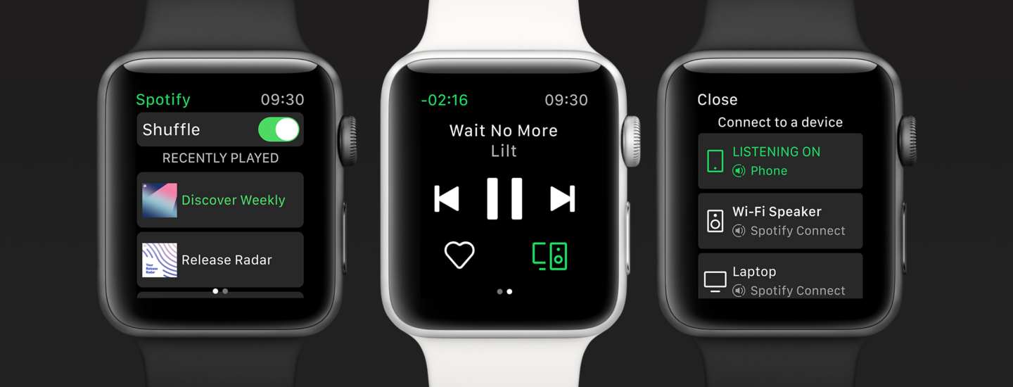 Spotify Apple Watch app